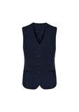 Womens Comfort Wool Longline Vest