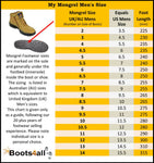 CLEARANCE Mongrel 805025 Non-Safety Dress Boots - Elastic Side Size AU5