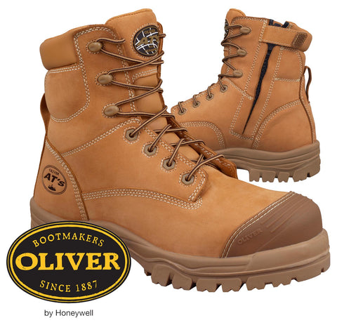 Oliver 45632Z Non Metallic Zip Side Safety Boots