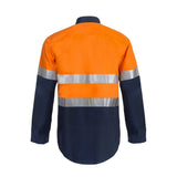 Workcraft Lightweight Hi Vis Long Sleeve Vented Work Shirt WS6030