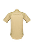 work-shirt-tradie-outdoor-short-sleeve-syzmik-rugged-cool-khaki