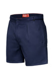 mens-drill-shorts-side-tabs-work-shorts-front-navyY05430