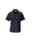 mens-permanent-pressed-work-shirt-short-sleeve-midnight-front-y07951