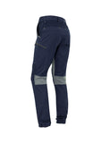mens-work-pants-syzik-stretchworx-street-tradie-navy-side-back