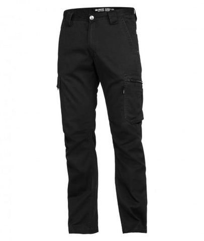 mens-narrow-tradie-pant-black-front