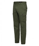 mens-tradies-elastic-hem-pants-front-green